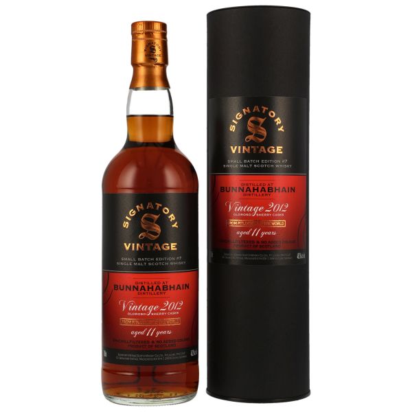 Bunnahabhain 11 Jahre 2012/2023 Small Batch Edition #7 (Signatory)